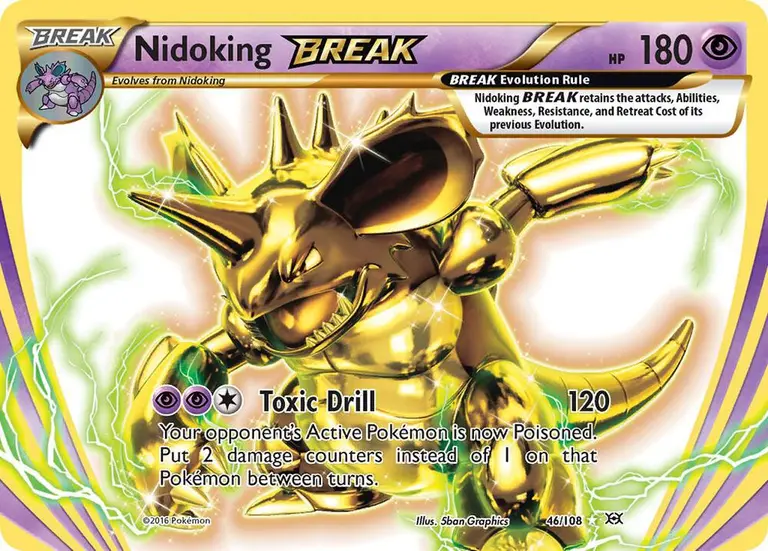 Nidoking BREAK, Evolutions 46/108