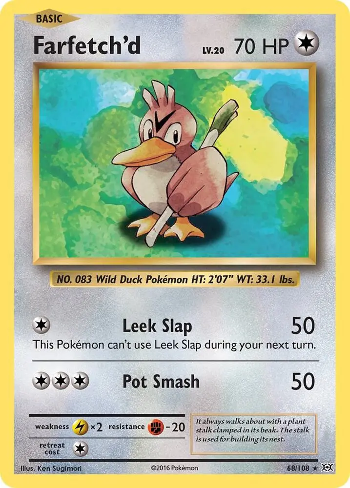 Farfetch'd, Evolutions 68/108