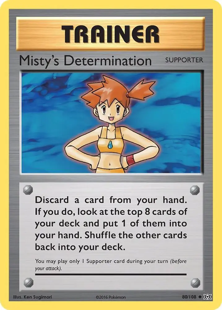 Misty's Determination, Evolutions 80/108