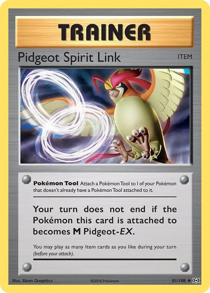 Pidgeot Spirit Link, Evolutions 81/108