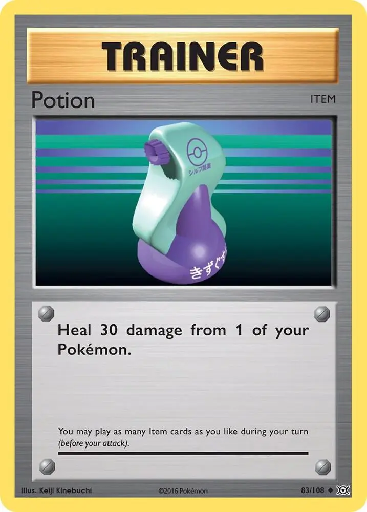 Potion, Evolutions 83/108
