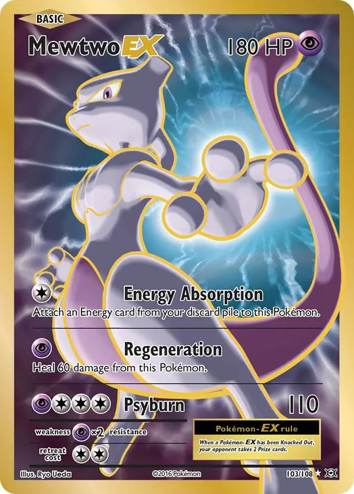 Mewtwo EX, Evolutions 103/108