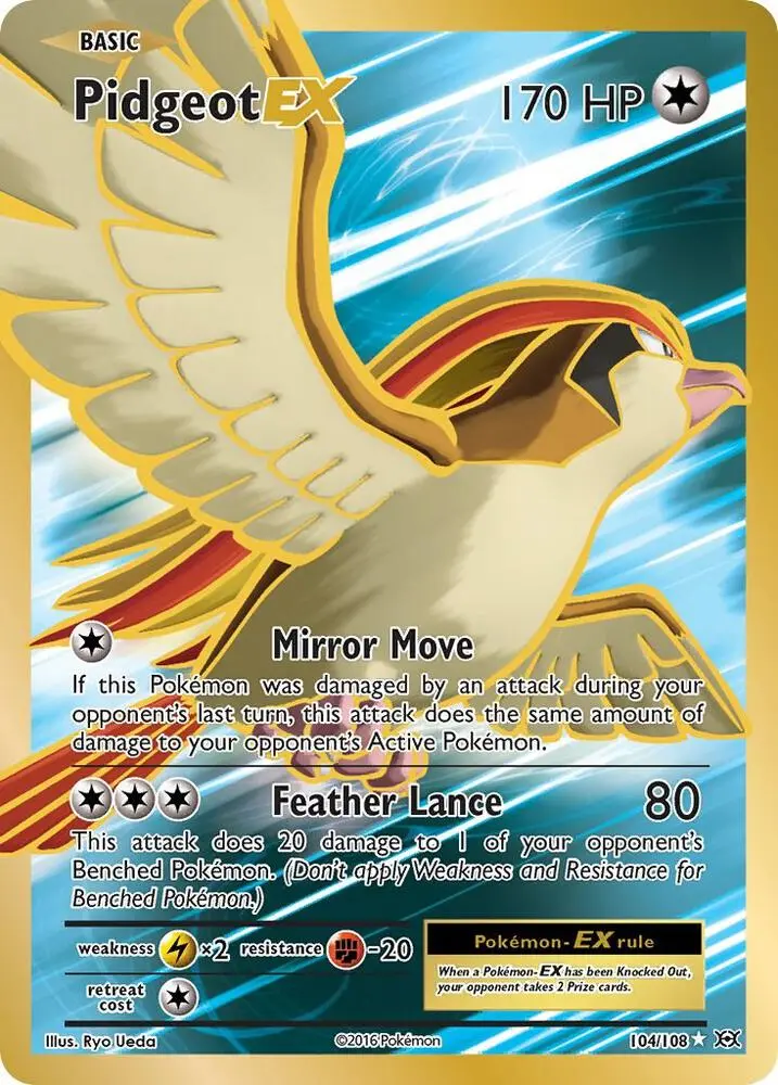 Pidgeot EX, Evolutions 104/108