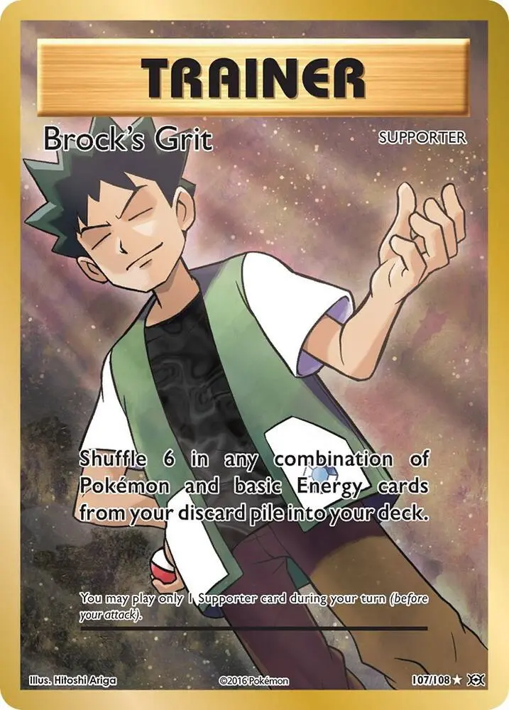 Brock's Grit, Evolutions 107/108