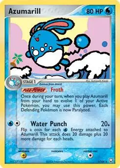 Azumarill, Deck Exclusives 001/109