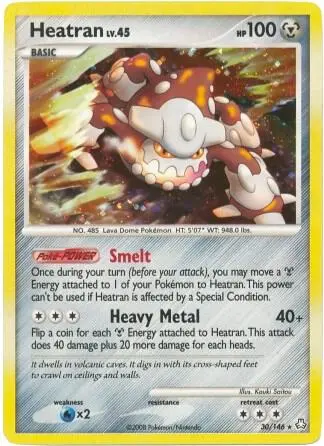 Heatran, Deck Exclusives 030/146