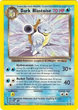 Dark Blastoise, Deck Exclusives 004/110
