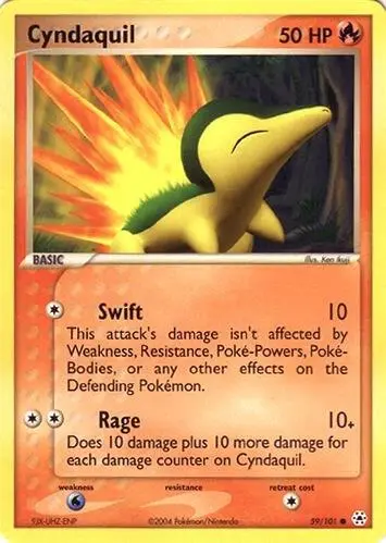 Cyndaquil, EX Battle Stadium 59