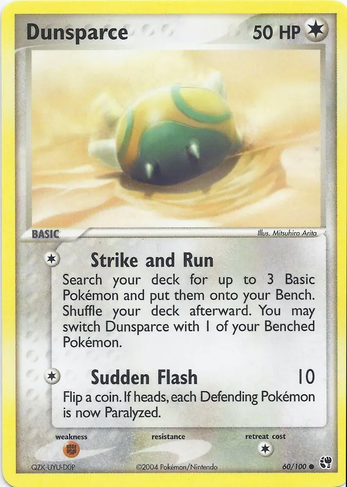 Dunsparce, EX Battle Stadium 60