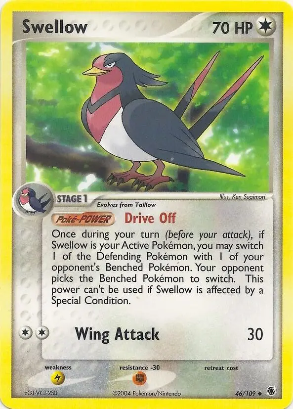 Swellow, EX Battle Stadium 46