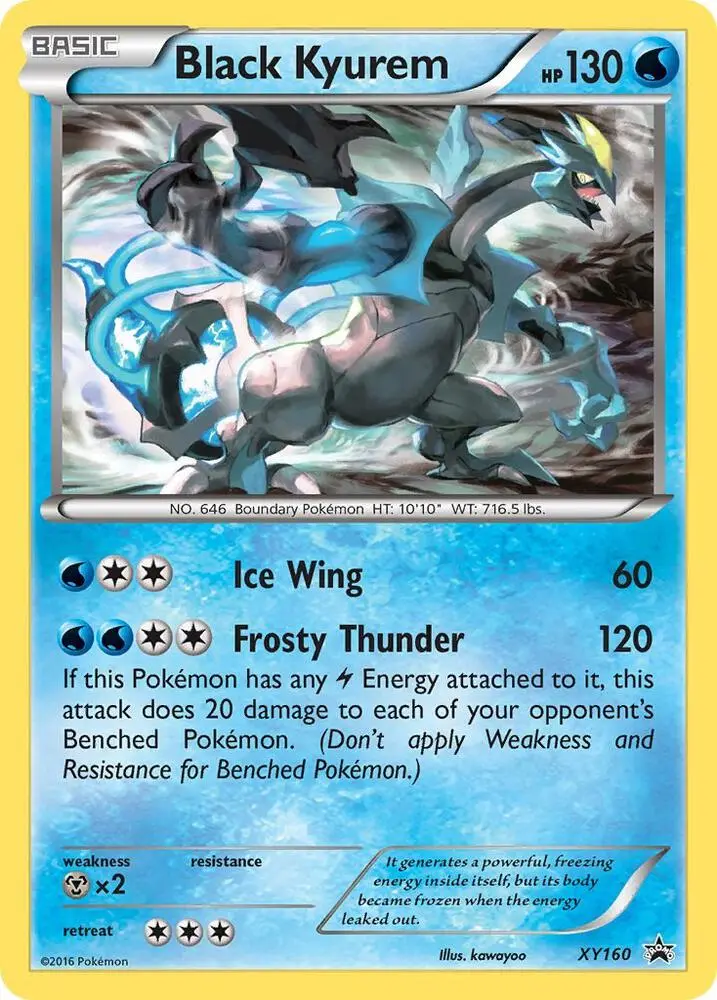 Black Kyurem, XY Black Star Promos XY160/211