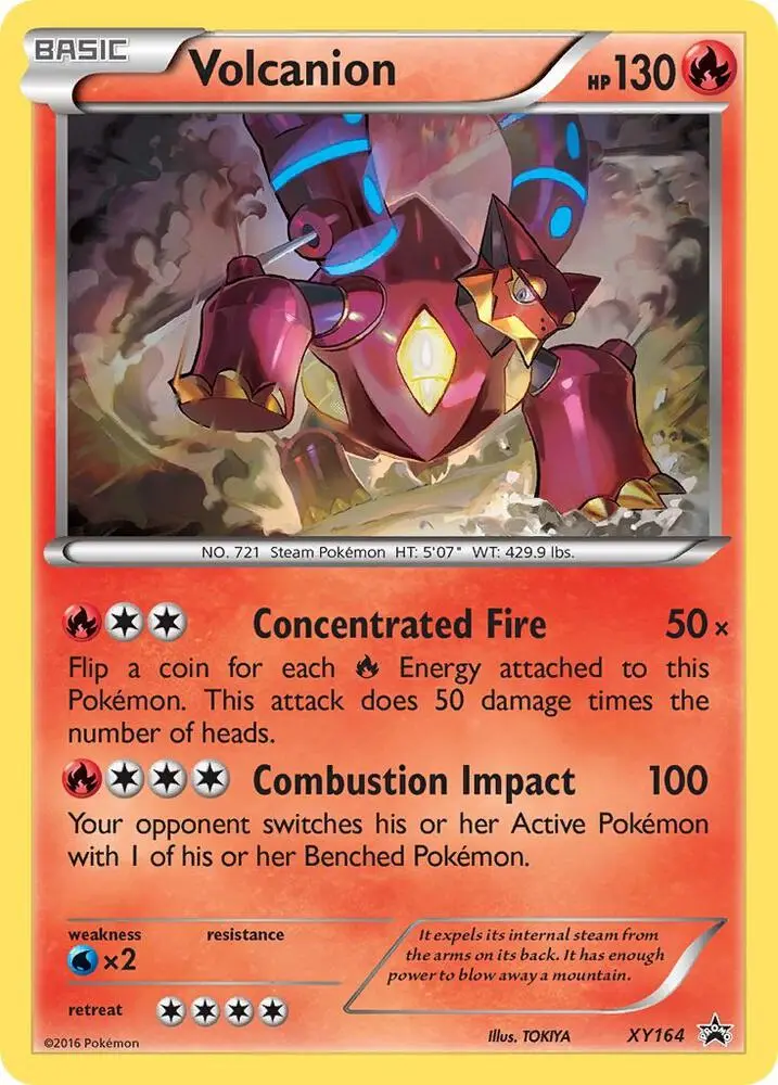 Volcanion, XY Black Star Promos XY164/211