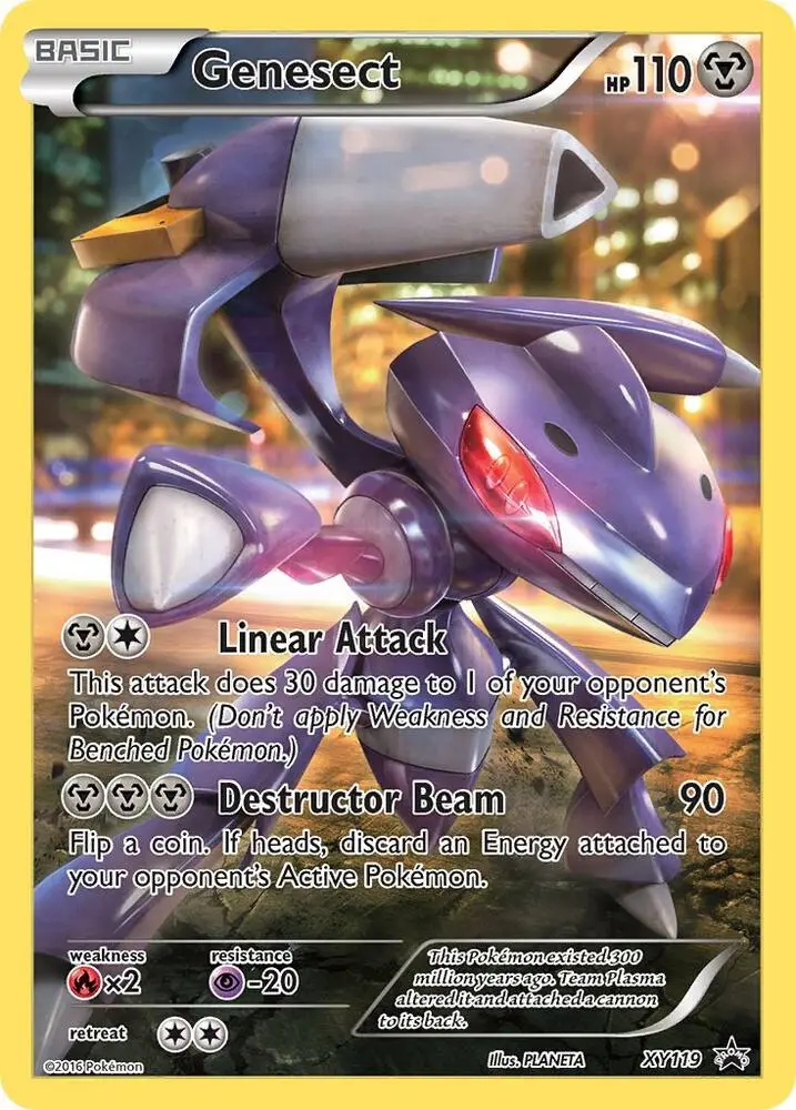 Genesect, XY Black Star Promos XY119/211