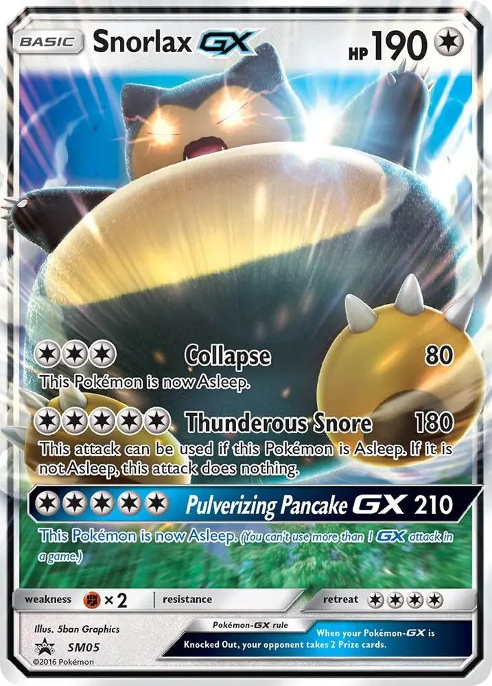 Snorlax GX, SM Black Star Promos SM05/248