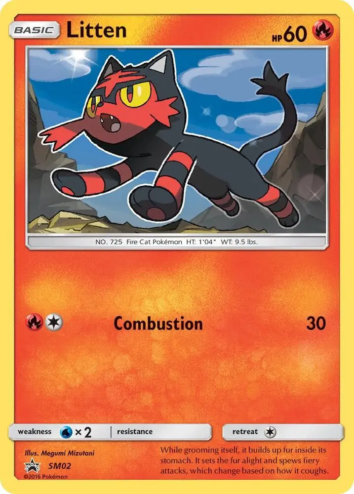 Litten, SM Black Star Promos SM02/248