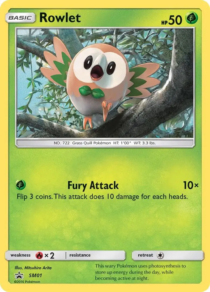 Rowlet, SM Black Star Promos SM01/248