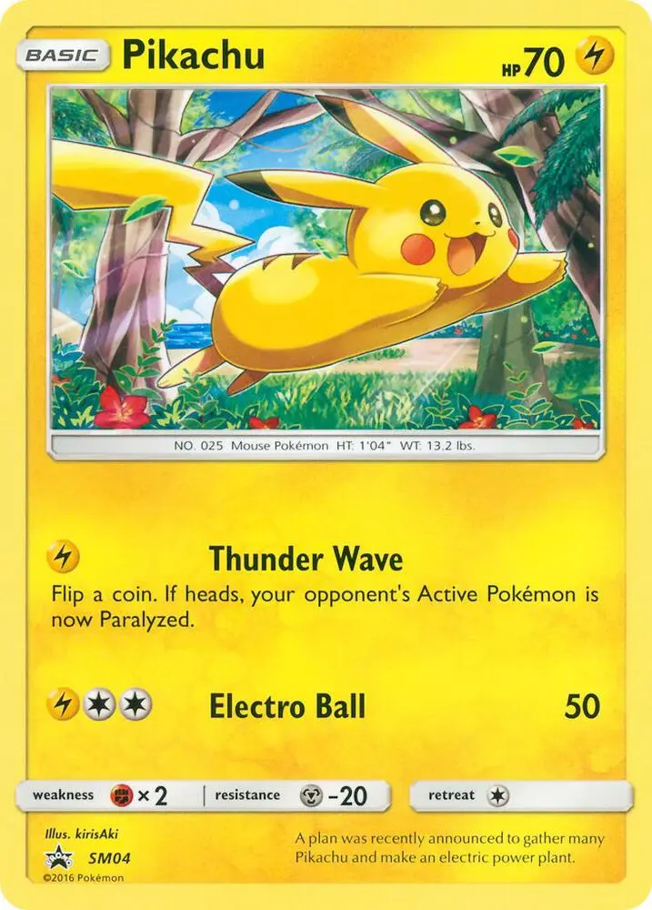 Pikachu, SM Black Star Promos SM04/248