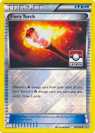 Fiery Torch, League & Championship Cards 089/106