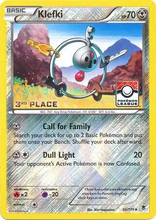 Klefki, League & Championship Cards 066/119