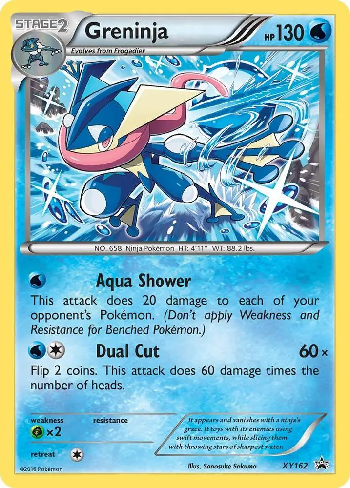 Greninja, XY Black Star Promos XY162/211