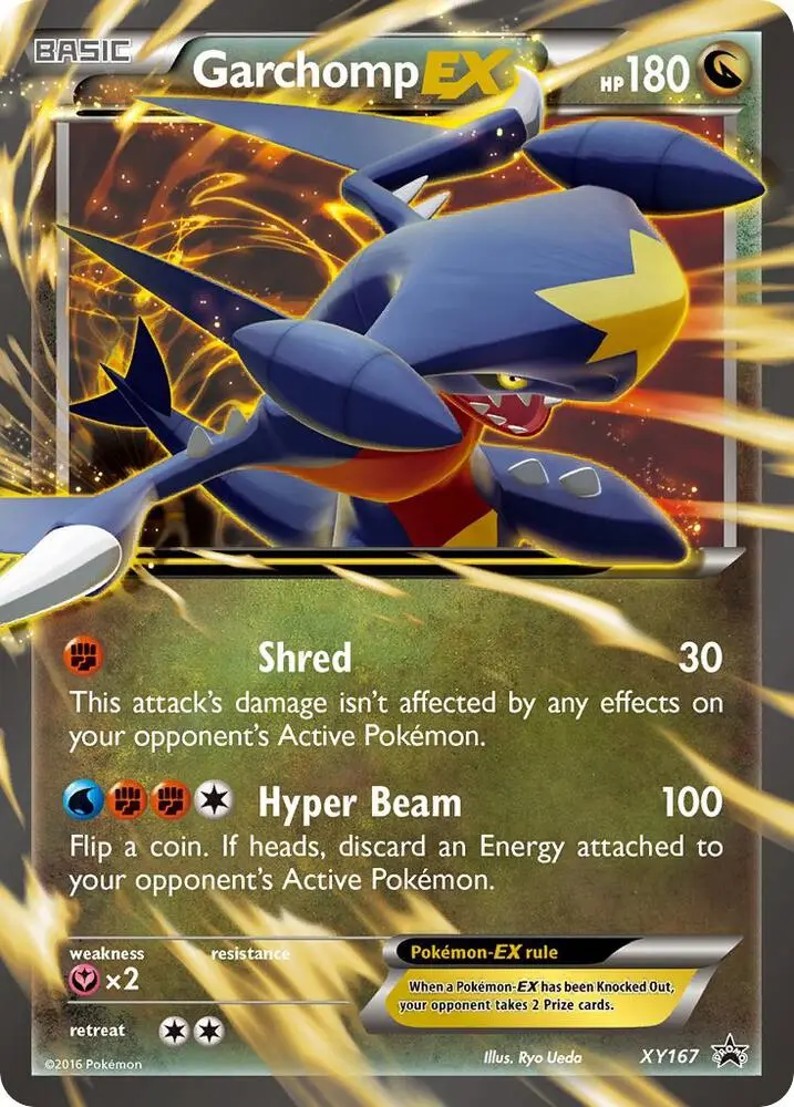 Garchomp-EX, XY Black Star Promos XY167/211