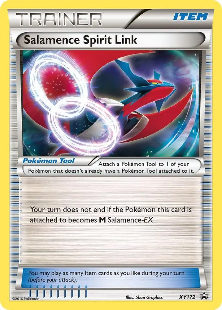 Salamence Spirit Link, XY Black Star Promos XY172/211