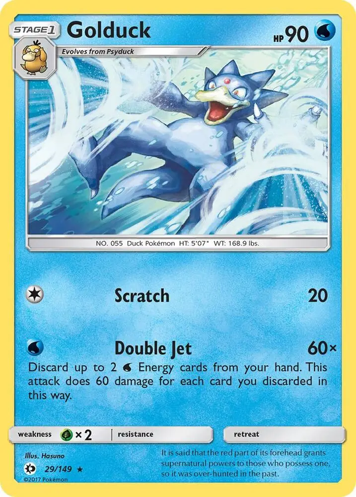 Golduck, Sun & Moon 29/149
