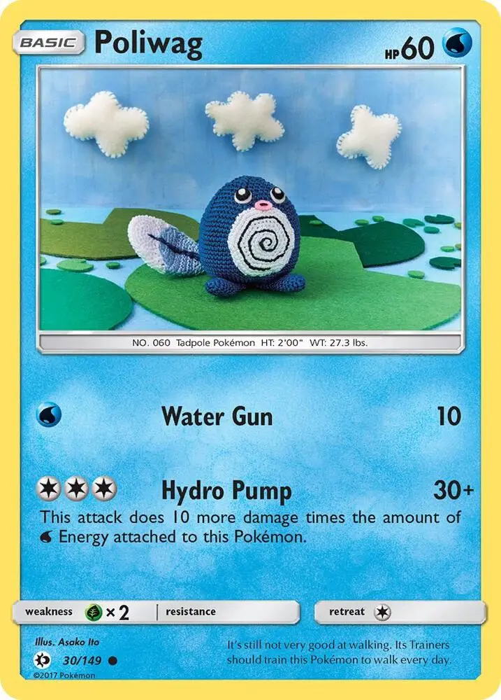 Poliwag, Sun & Moon 30/149
