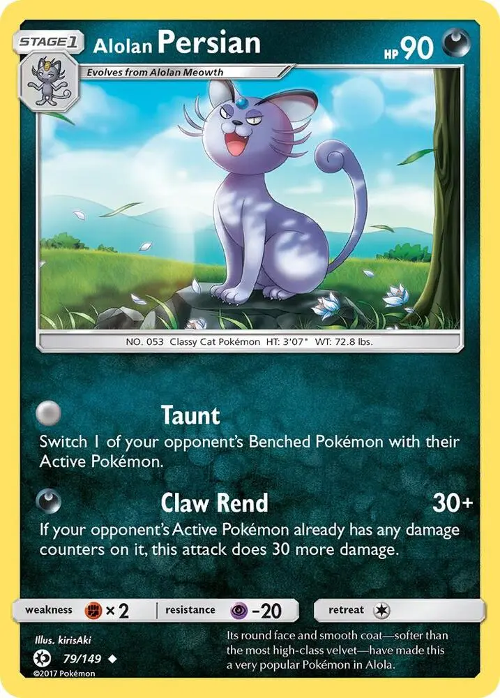 Alolan Persian, Sun & Moon 79/149