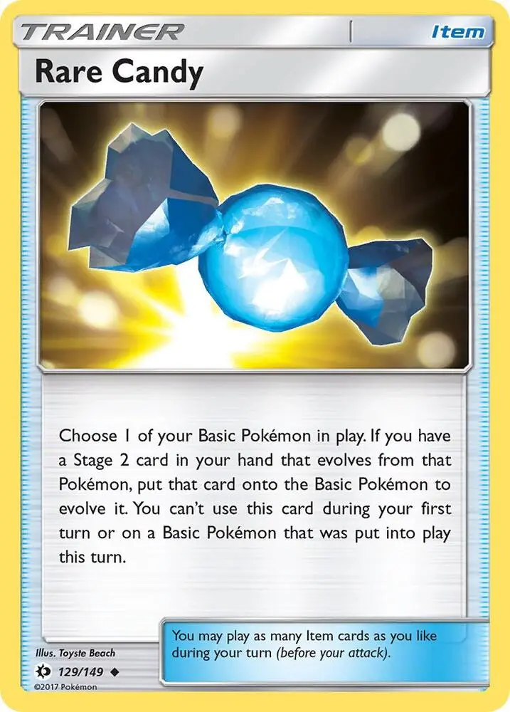 Rare Candy, Sun & Moon 129/149