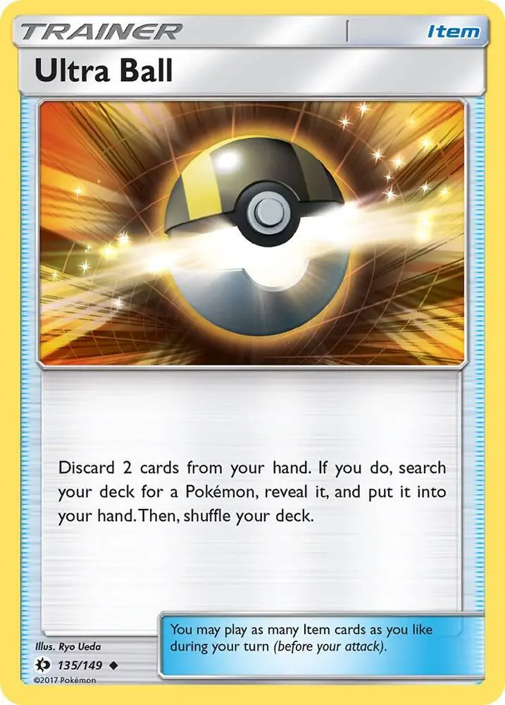 Ultra Ball, Sun & Moon 135/149