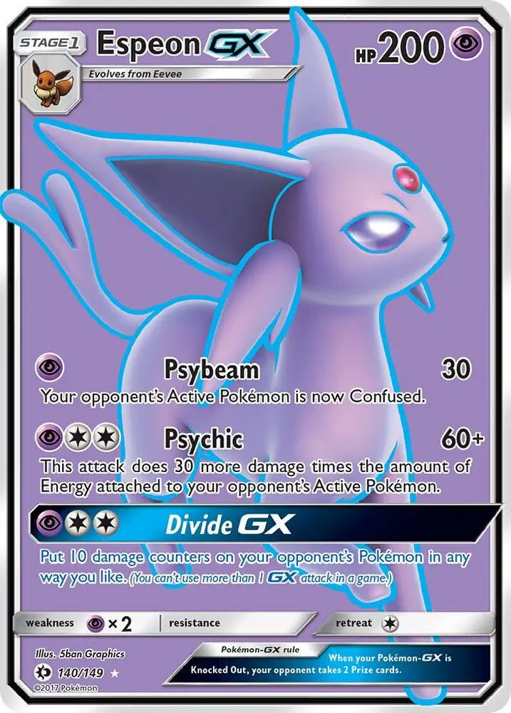 Espeon GX, Sun & Moon 140/149