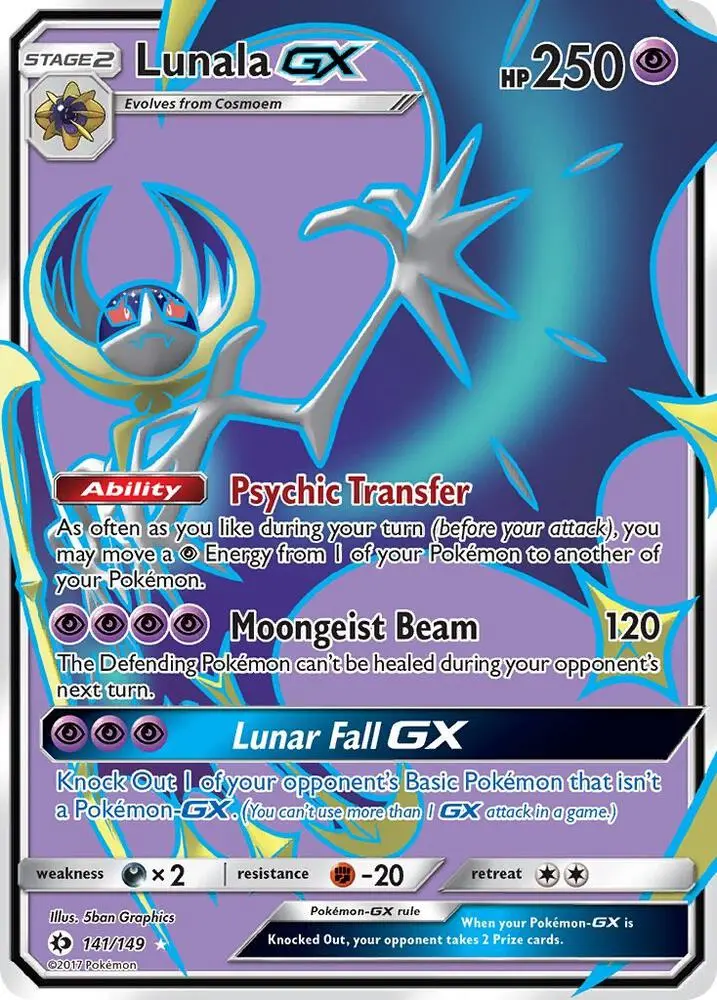 Lunala GX, Sun & Moon 141/149