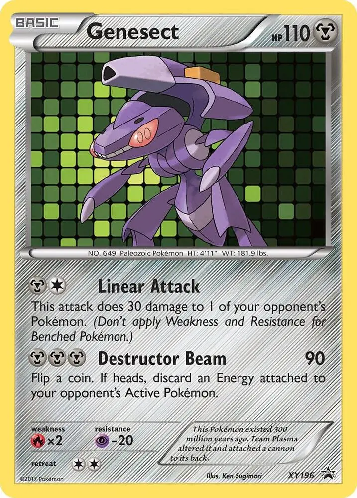Genesect, XY Black Star Promos XY196/211