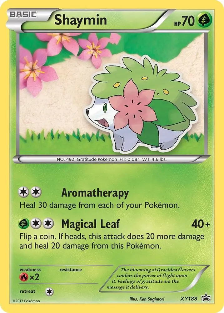 Shaymin, XY Black Star Promos XY188/211
