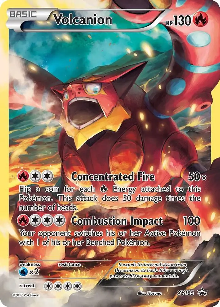 Volcanion, XY Black Star Promos XY185/211
