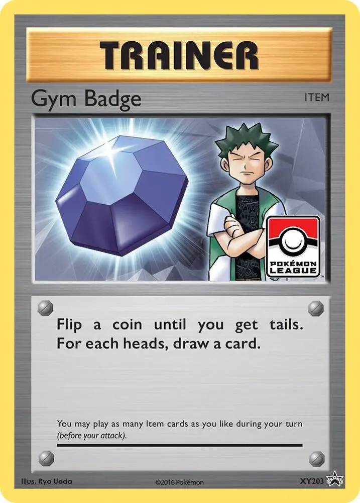 Gym Badge, XY Black Star Promos XY203/211