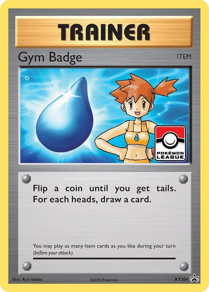 Gym Badge, XY Black Star Promos XY204/211
