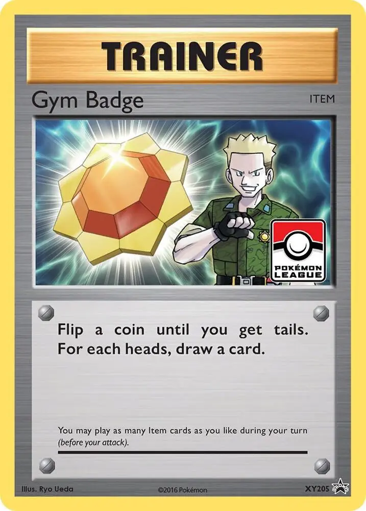 Gym Badge, XY Black Star Promos XY205/211