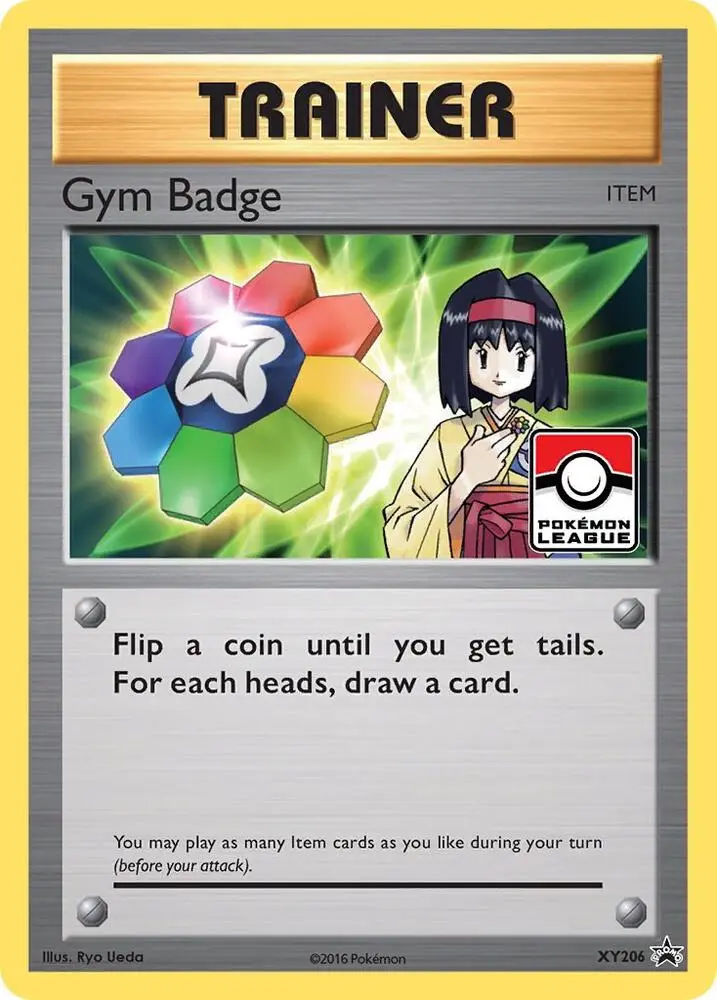 Gym Badge, XY Black Star Promos XY206/211