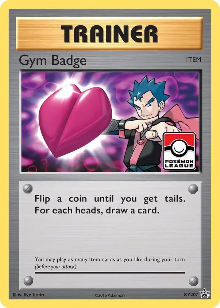 Gym Badge, XY Black Star Promos XY207/211