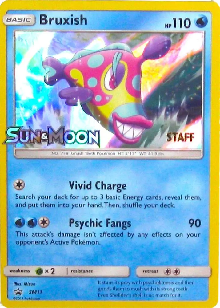 Bruxish, SM Black Star Promos SM11/248