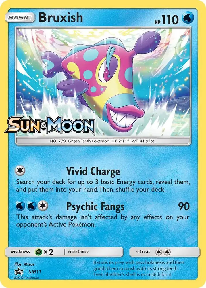 Bruxish, SM Black Star Promos SM11