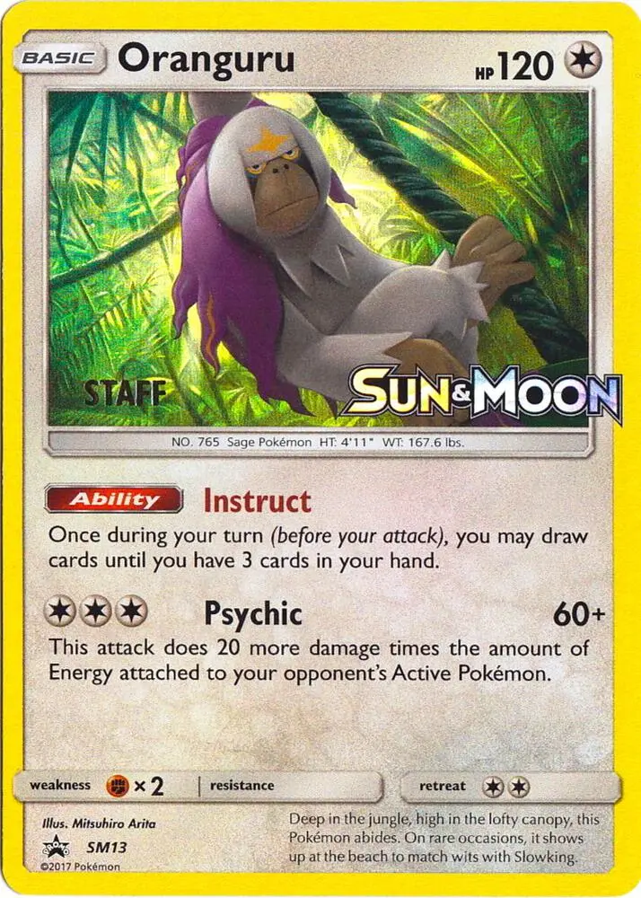 Oranguru, SM Black Star Promos SM13/248
