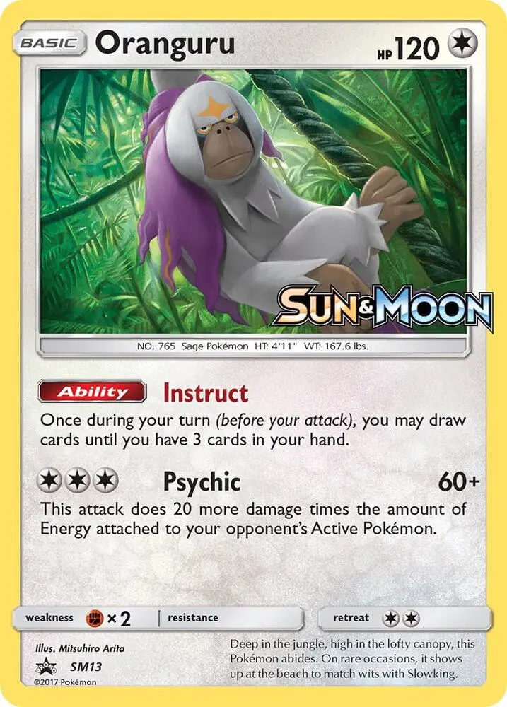 Oranguru, SM Black Star Promos SM13