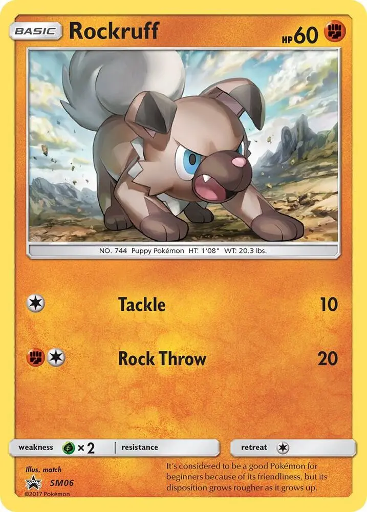 Rockruff, SM Black Star Promos SM06/248