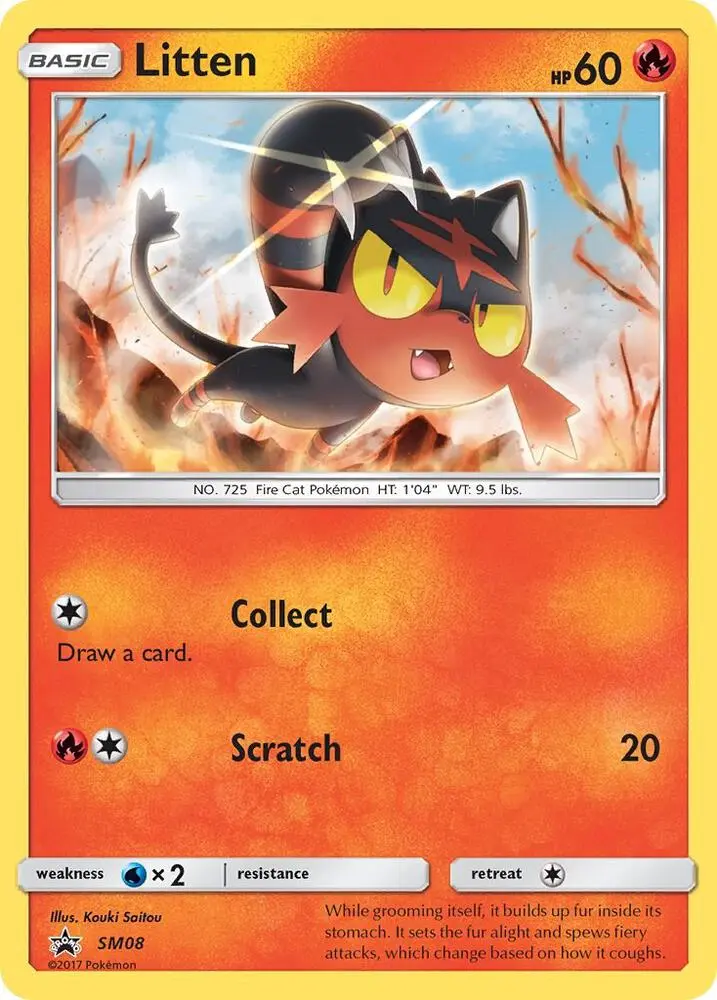 Litten, SM Black Star Promos SM08/248