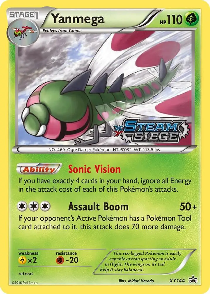 Yanmega, XY Black Star Promos XY144/211