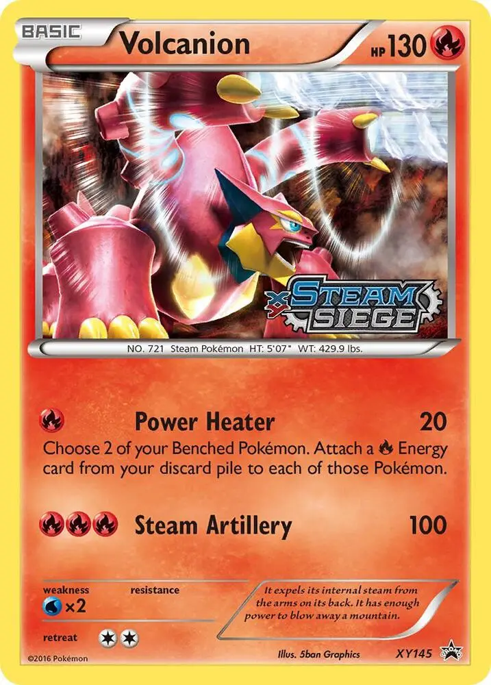 Volcanion, XY Black Star Promos XY145/211