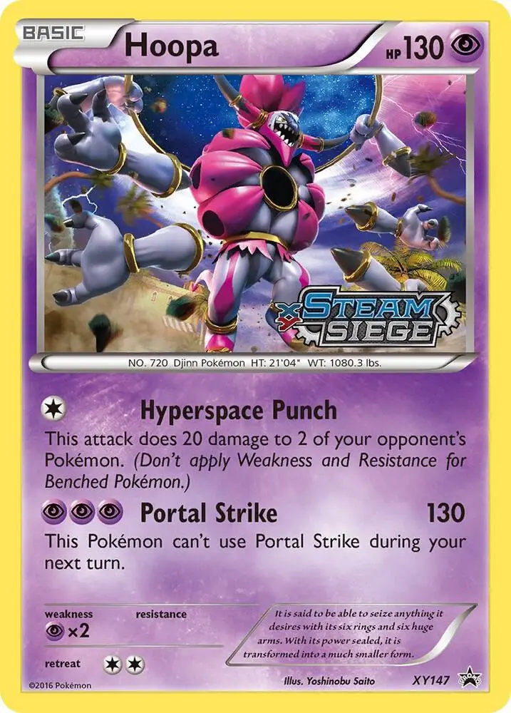 Hoopa, XY Black Star Promos XY147/211